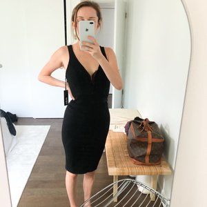 NWT Lulu's Cocktail Party Midi Bodycon Dress